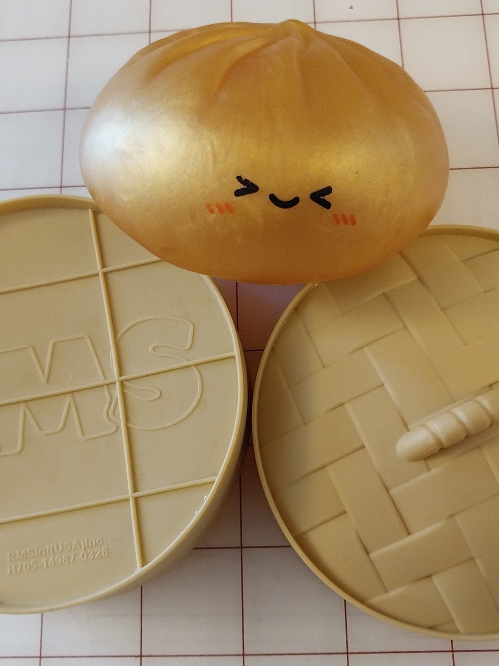RARE GOLD BAO BUN RMS Squishy